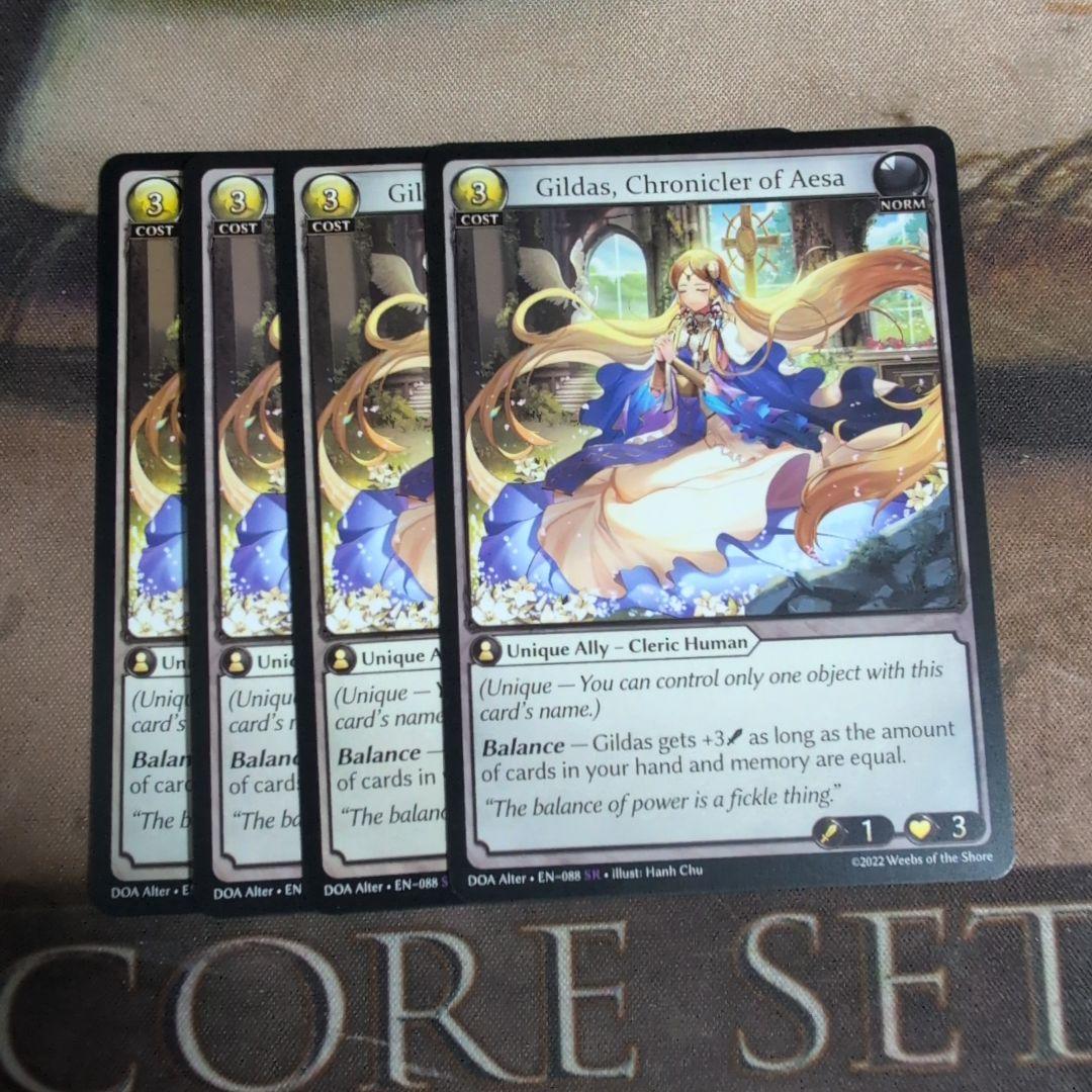 GA Gildas, Chronicler of Aesa 4枚