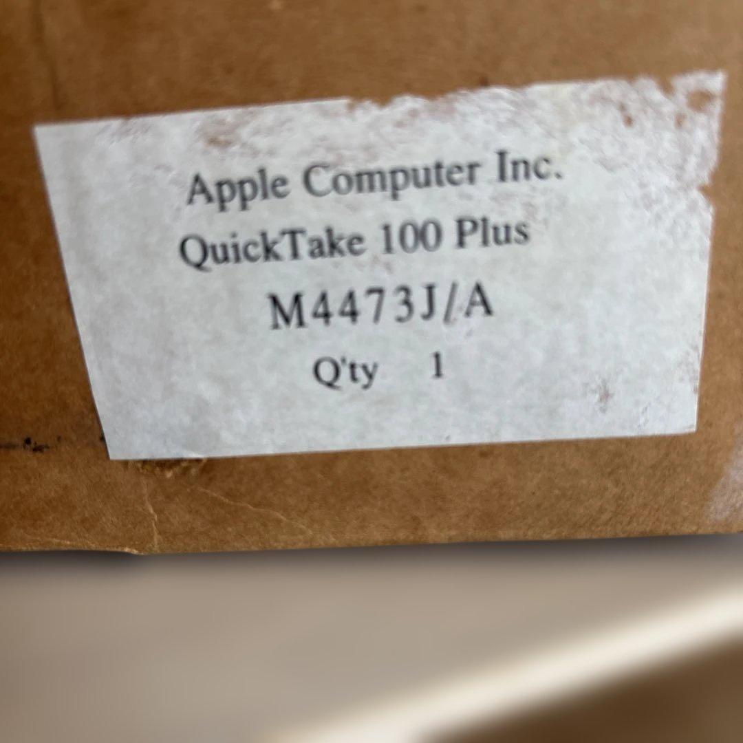 Apple QuickTake 100 ￼ plusデジタルカメラ