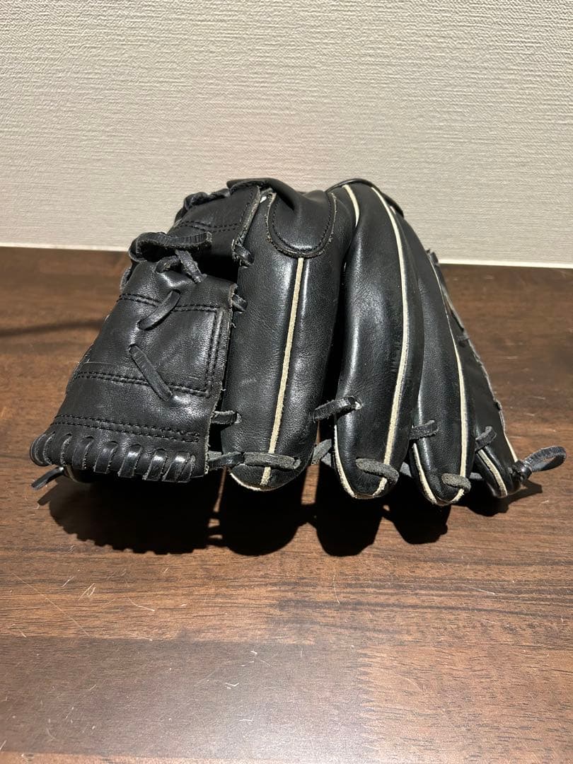 久保田スラッガー Slugger 軟式グローブ 黒（投手兼内野手用）