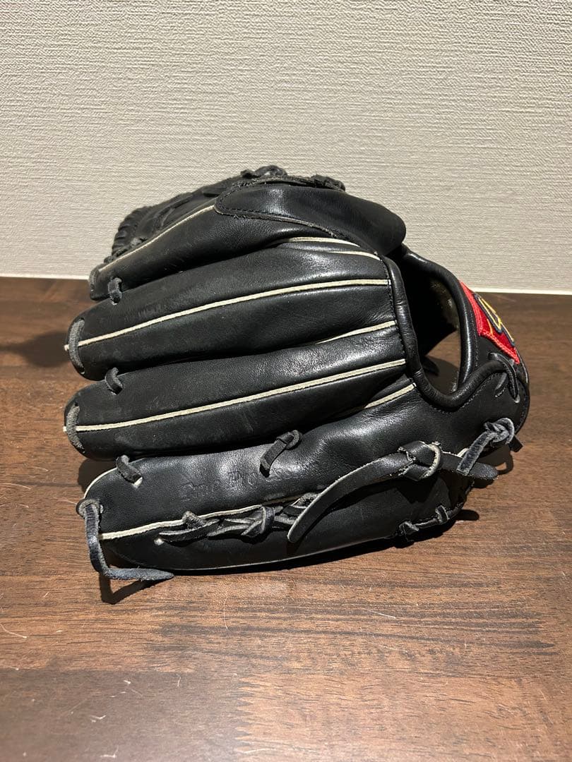 久保田スラッガー Slugger 軟式グローブ 黒（投手兼内野手用）