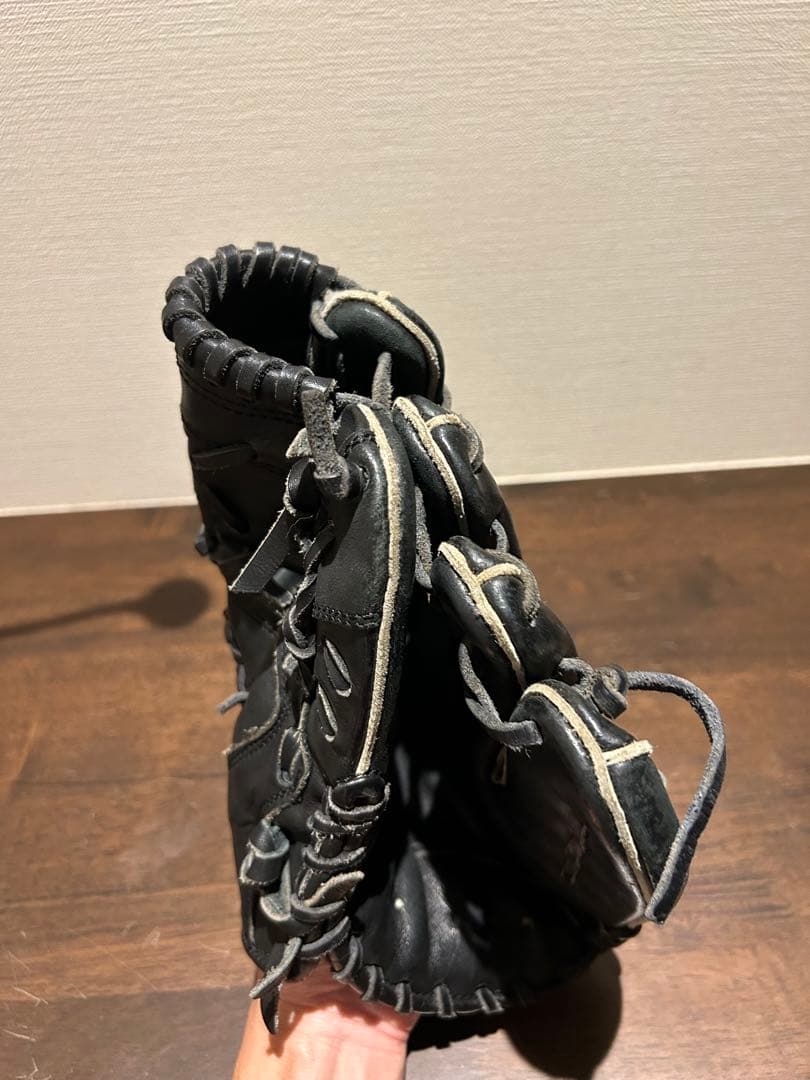 久保田スラッガー Slugger 軟式グローブ 黒（投手兼内野手用）