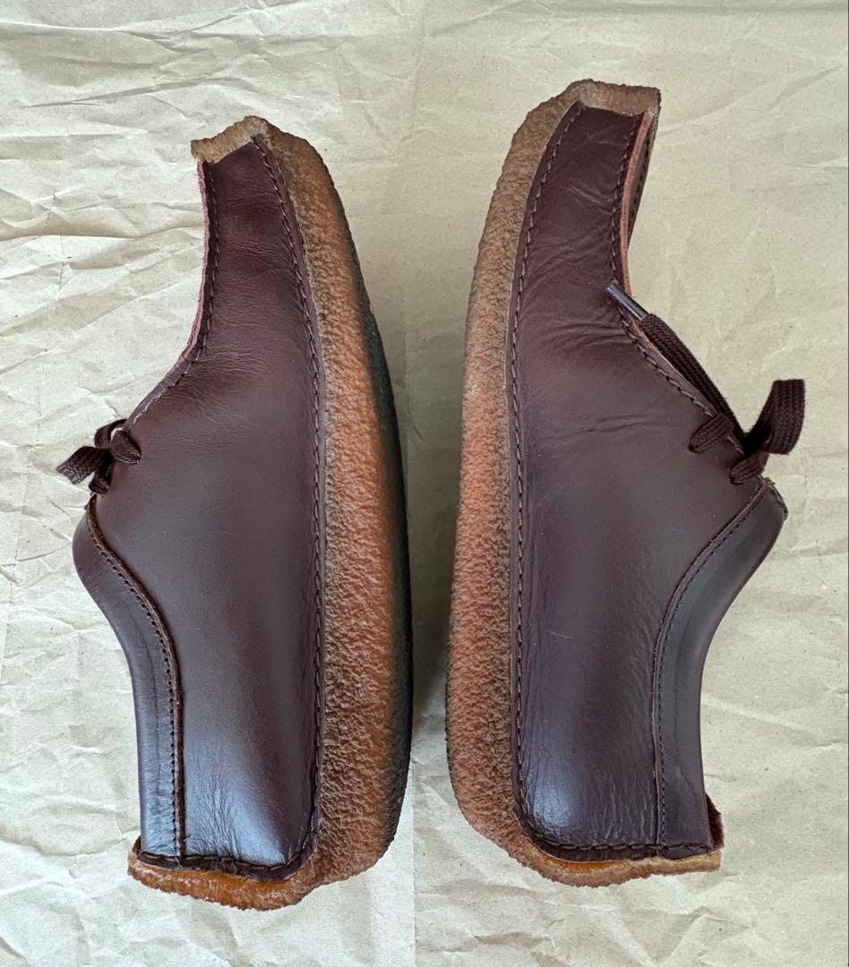 [美品] Clarksクラークス　ナタリー　ブラウン