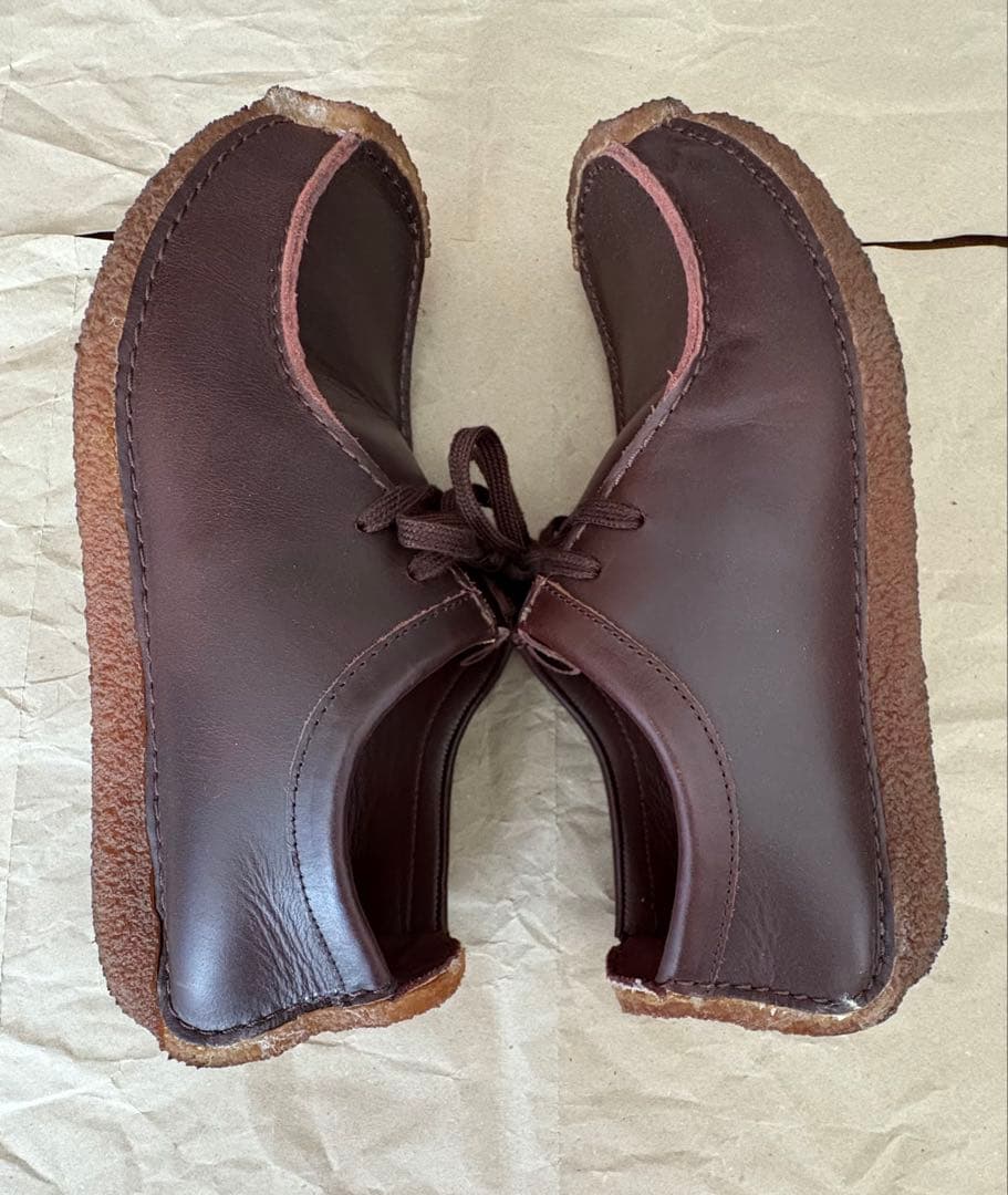 [美品] Clarksクラークス　ナタリー　ブラウン