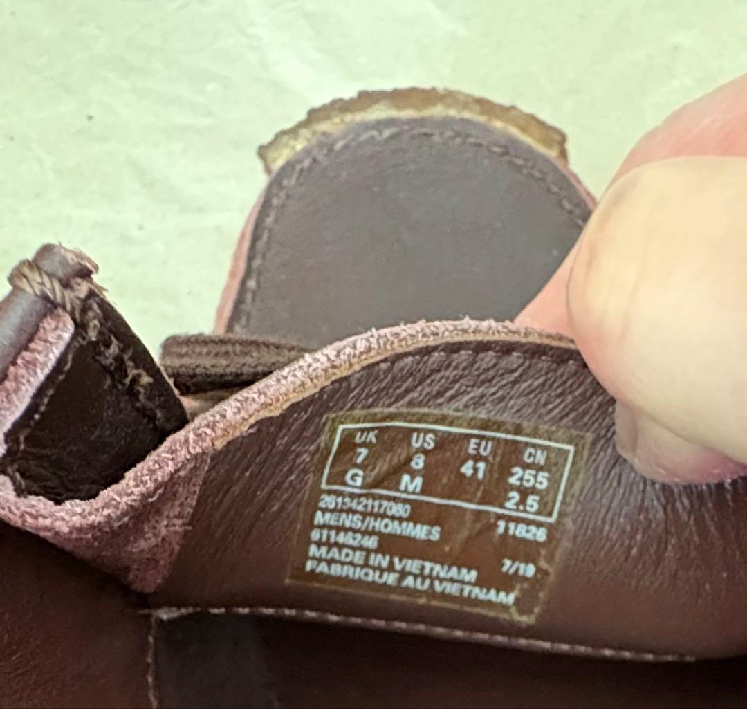 [美品] Clarksクラークス　ナタリー　ブラウン