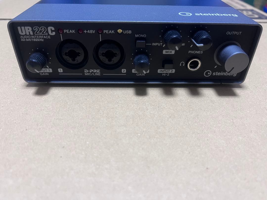 UR22C Steinberg オーディオインターフェース