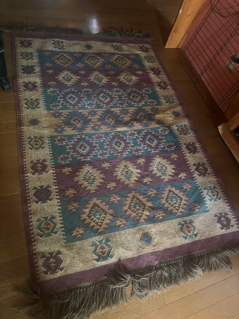 vintage キリム　絨毯