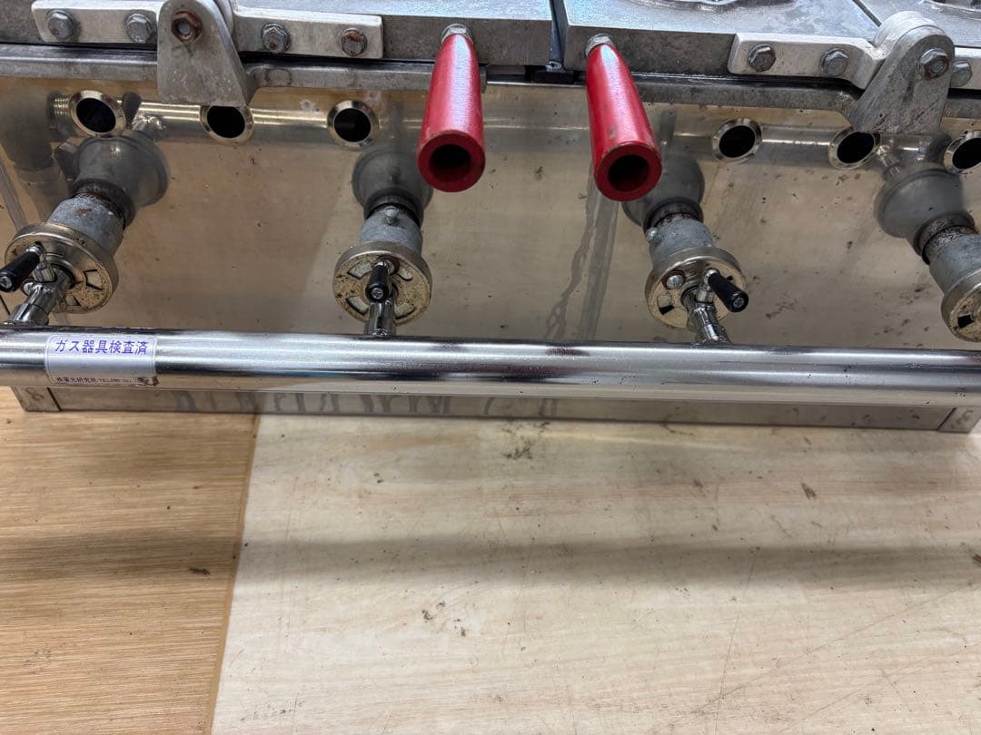 業務用魚型 たい焼き器　LPガス　屋台　鯛焼き