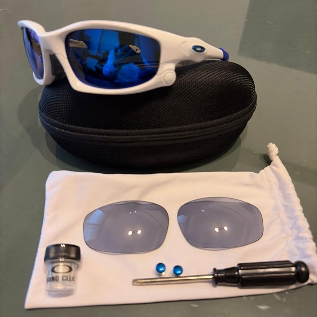 OAKLEY スプリットジャケット 偏光レンズ　替レンズ　ケース付き