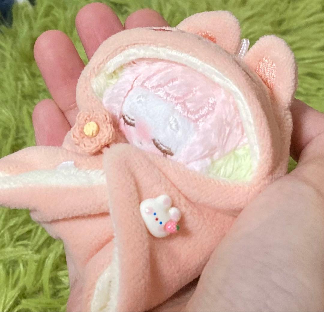 自作ぬいぐるみ・パステルカラーの子