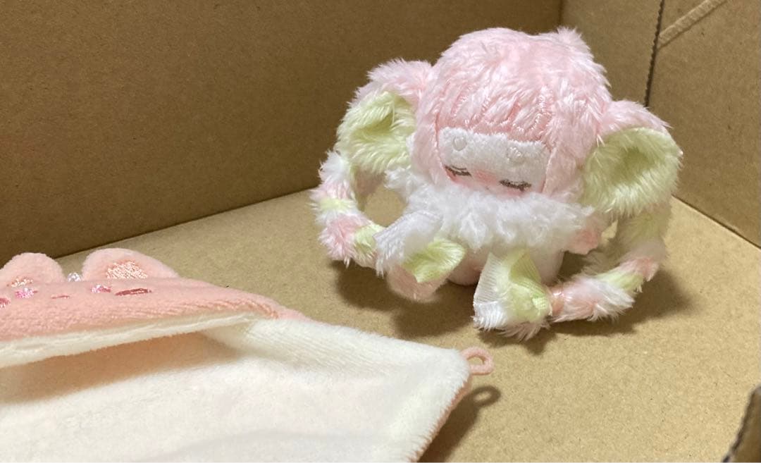 自作ぬいぐるみ・パステルカラーの子