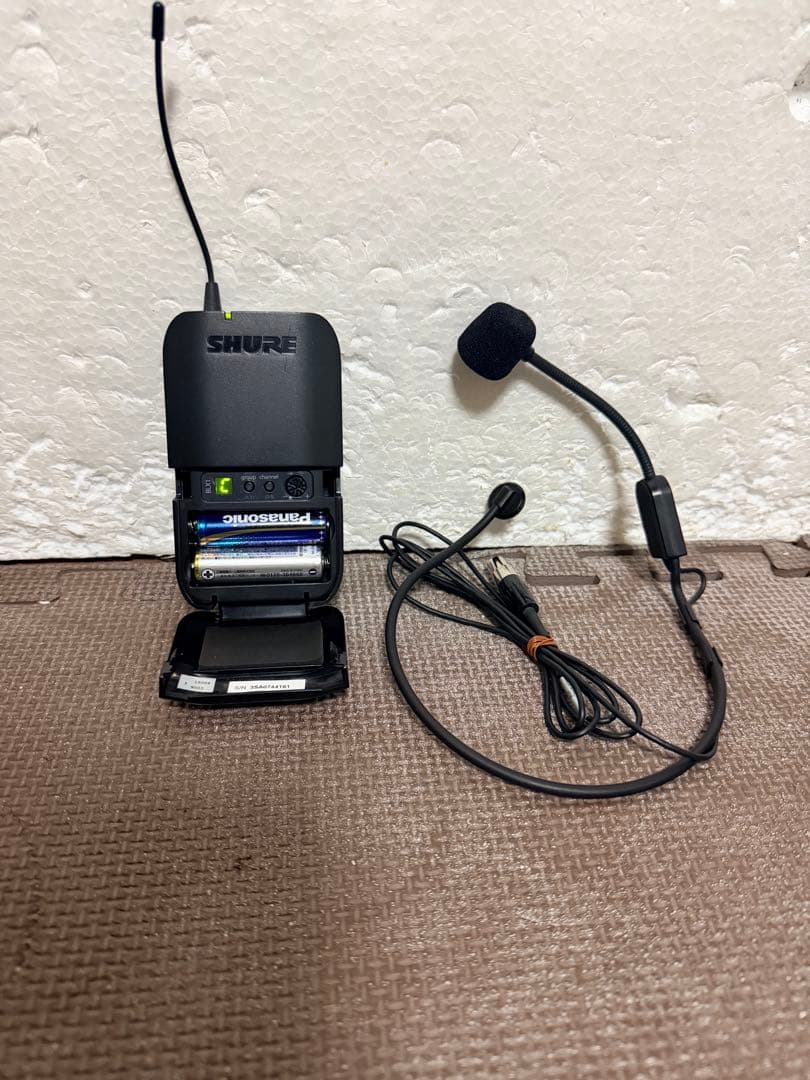 SHURE BLX1/PGA31 ワイヤレス用ヘッドセットマイク
