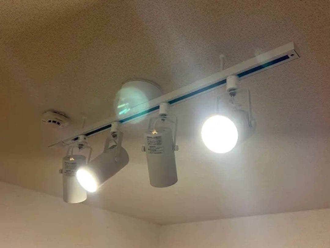 無印良品　システムライト本体　スポットライト大4個