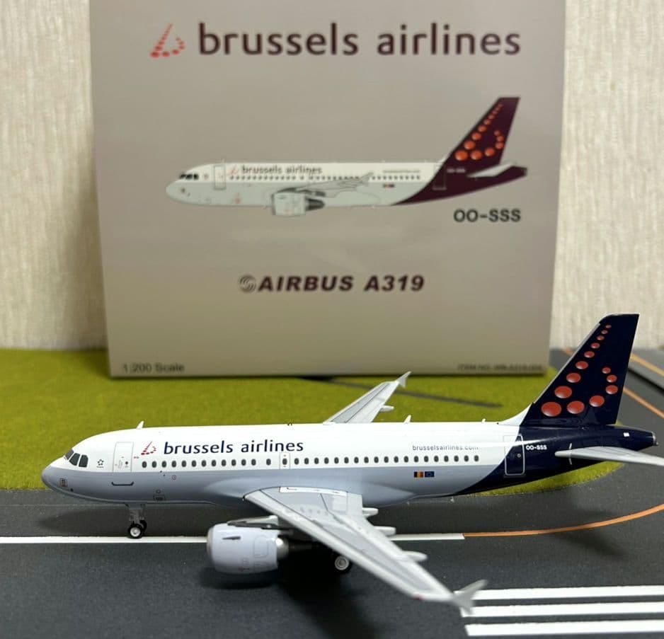 日本に馴染みはありませんが…ブリュッセル航空 エアバス A319