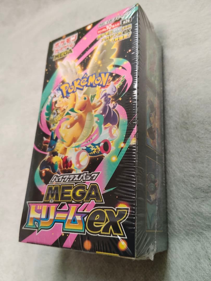 ポケモンカードゲーム MEGAドリームEX 1BOXシュリンク