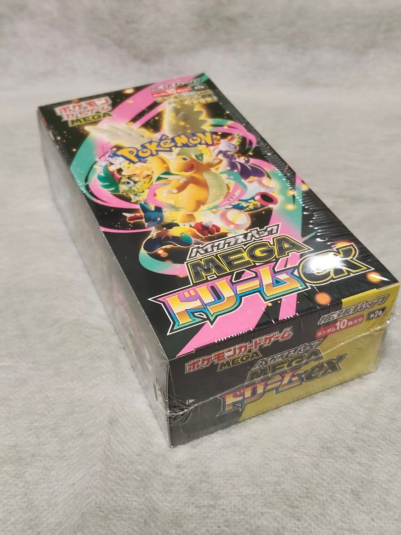 ポケモンカードゲーム MEGAドリームEX 1BOXシュリンク