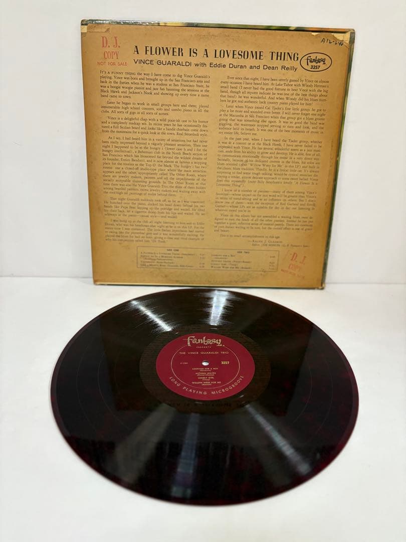 激レアオリジ‼️Vince Guaraldi Trio DJ COPY