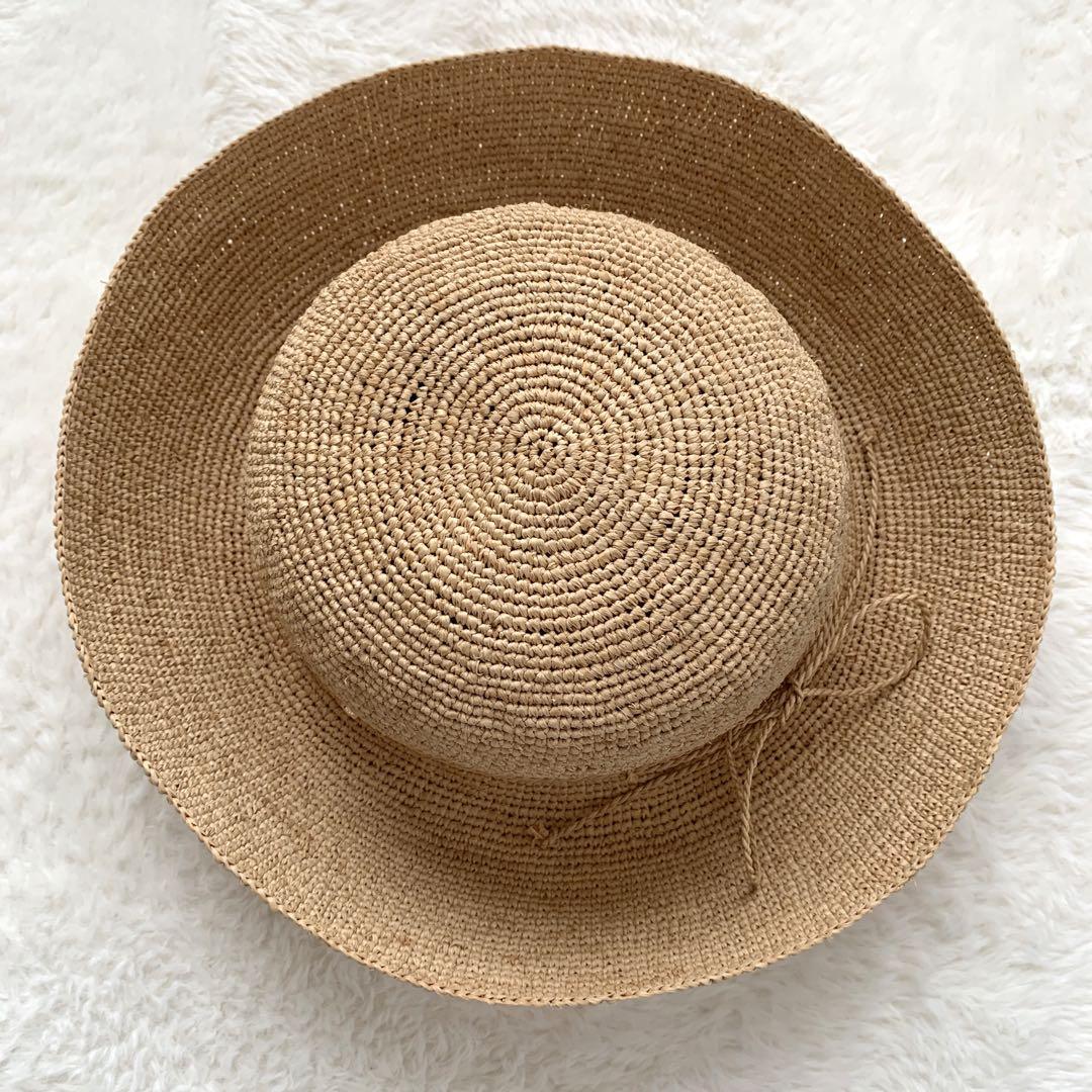 HELEN KAMINSKI ラフィアハット プロヴァンス10 ナチュラル