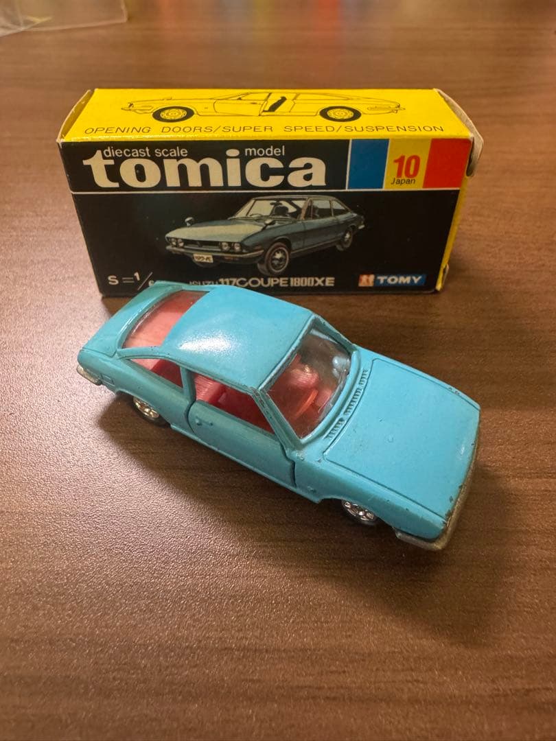 トミカ 黒箱 いすゞ 117クーペ1800XE【小田急特注】