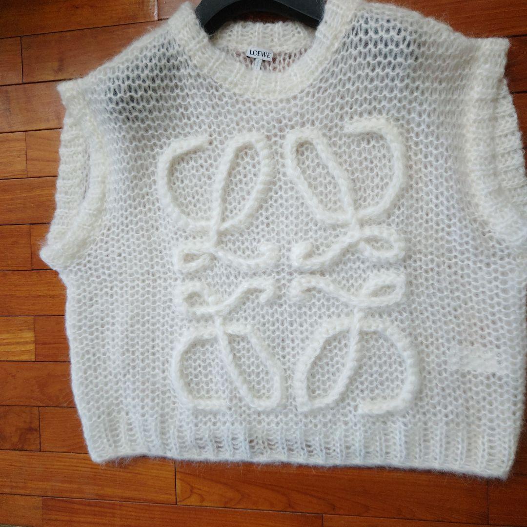 LOEWE アナグラム ニットベストS
