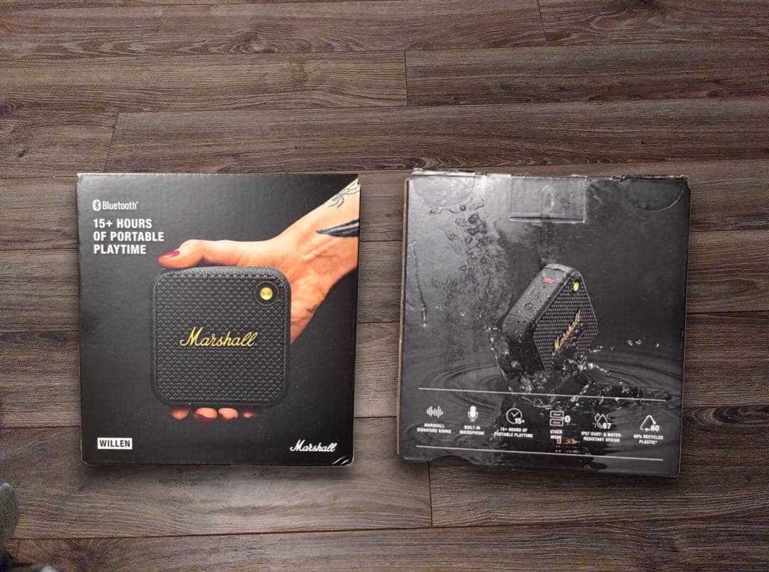 Marshall WILLEN Bluetoothスピーカー　ブラック