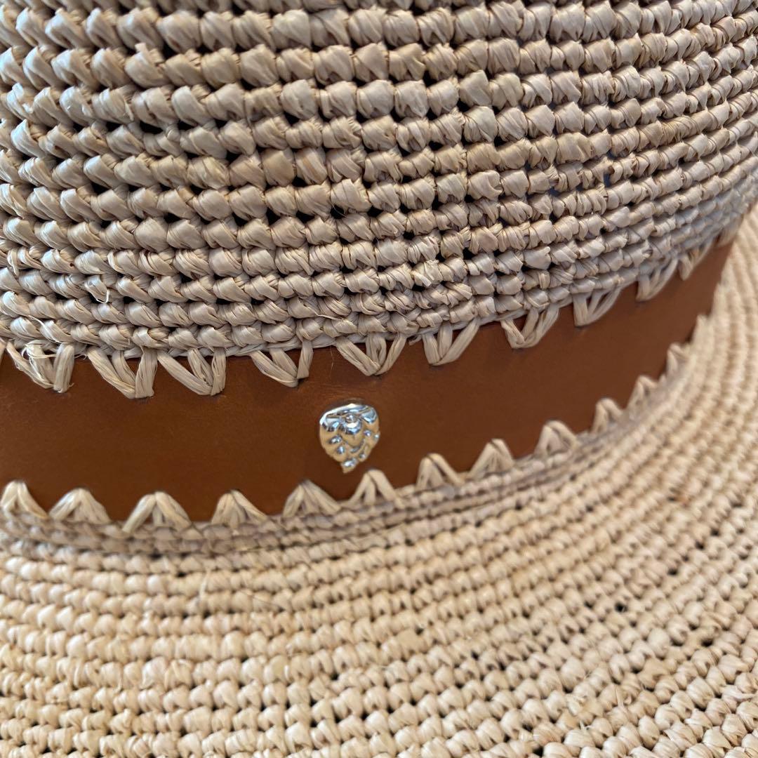 (美品)ヘレンカミンスキー ラフィア帽子