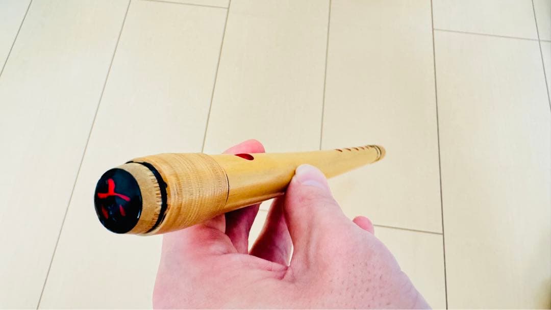 篠笛：獅子田　6本調子　6穴(試し吹きしかしてません)