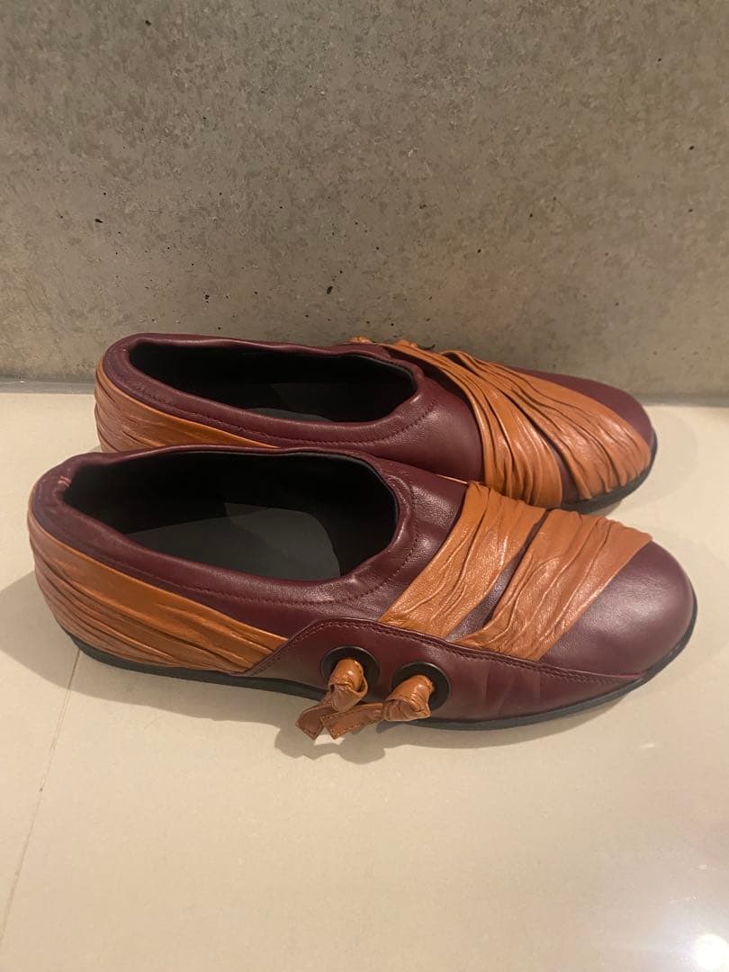 靴 Kiko Kostadinov RINO WRINKLED SLIP ON