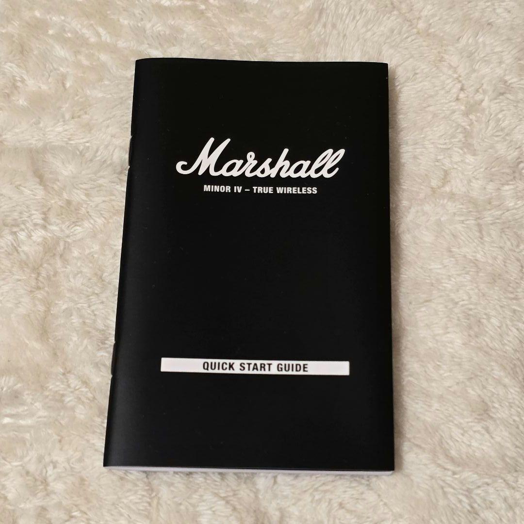 【美品】Marshall Minor Ⅳ ワイヤレスイヤフォン