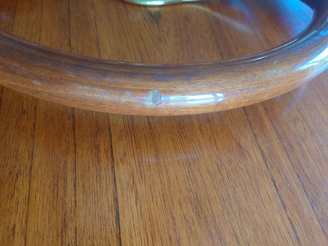 希少！HKSゴールドホーンボタン&OBAウッドステアリング