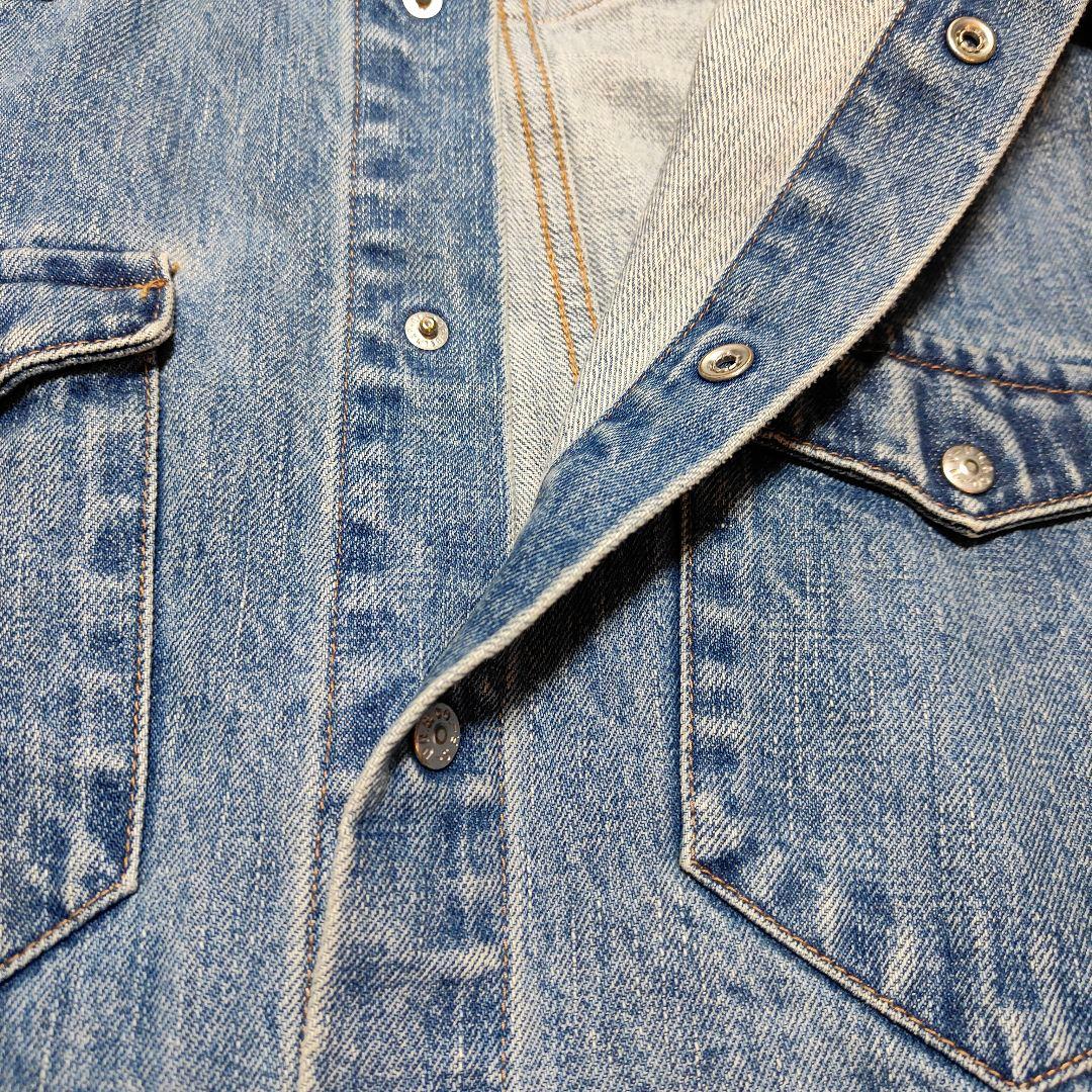 美品✨24SS✨UNUSED 24SS デニムウエスタンジャケット サイズ2