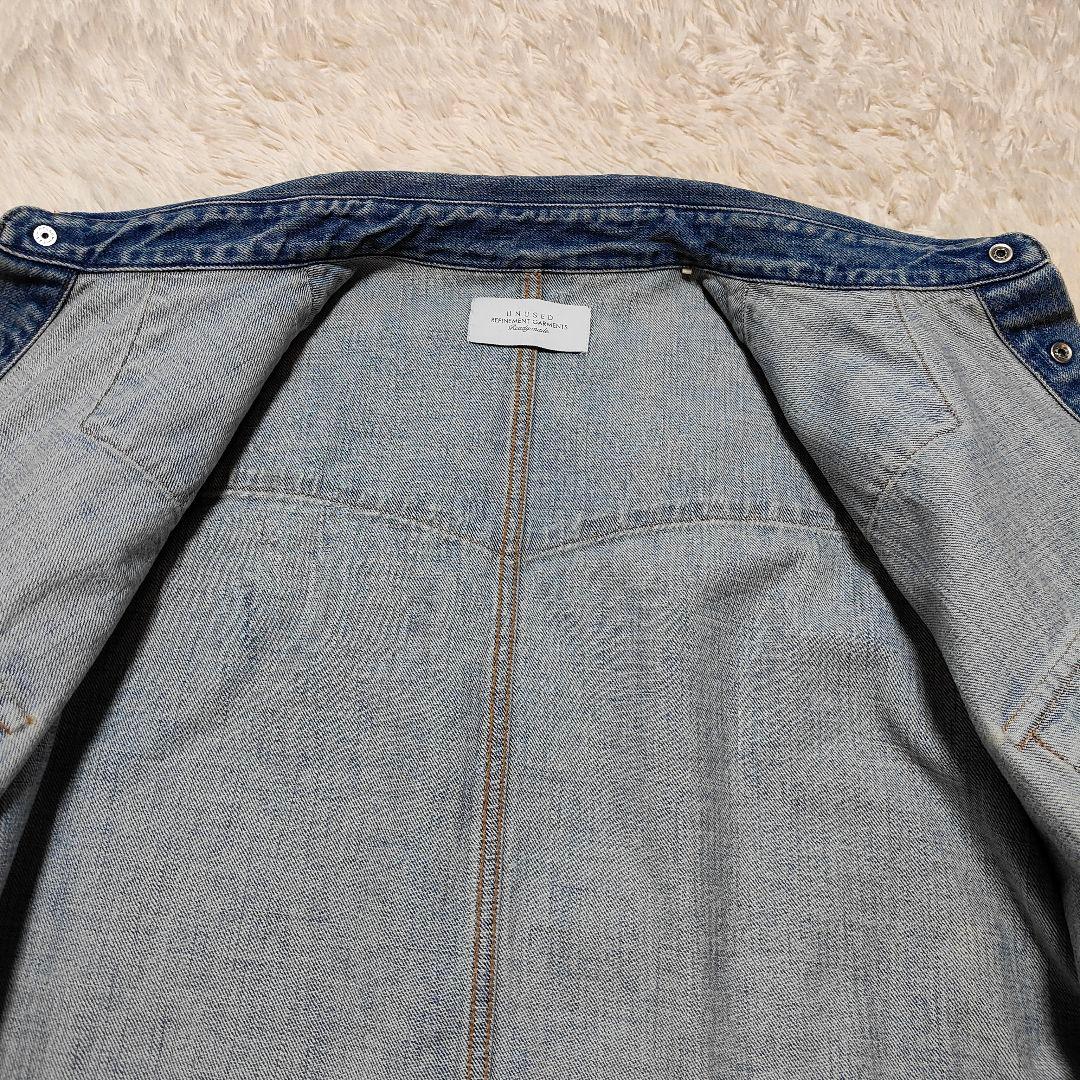 美品✨24SS✨UNUSED 24SS デニムウエスタンジャケット サイズ2