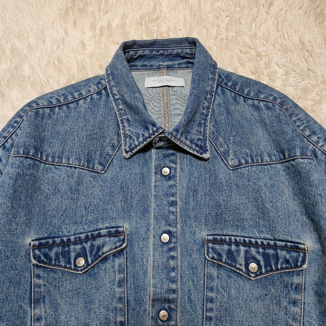 美品✨24SS✨UNUSED 24SS デニムウエスタンジャケット サイズ2
