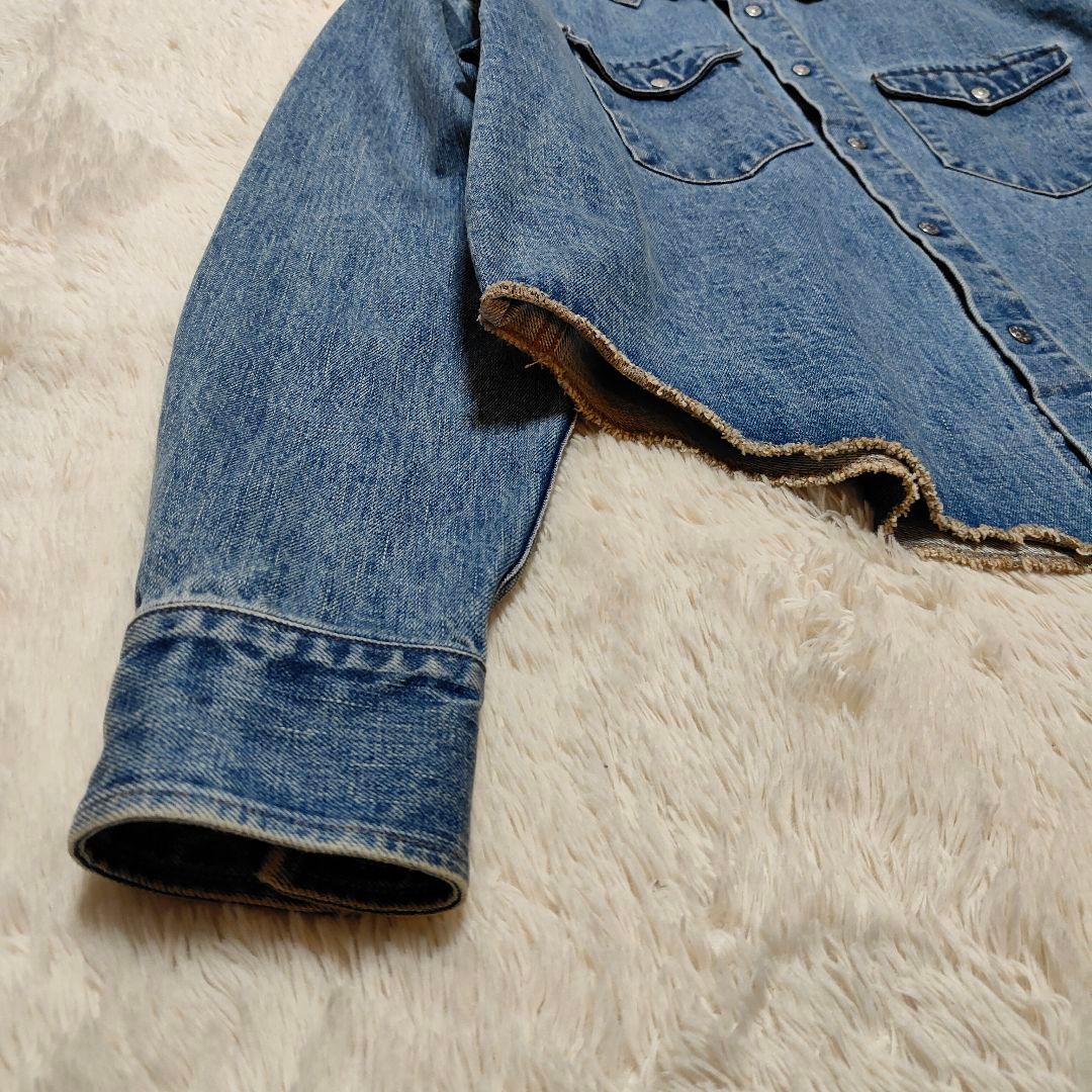 美品✨24SS✨UNUSED 24SS デニムウエスタンジャケット サイズ2