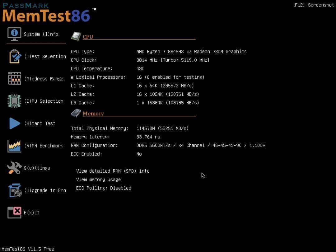 Crucial DDR5-5600 128GB (64GB×2枚) SODIMM