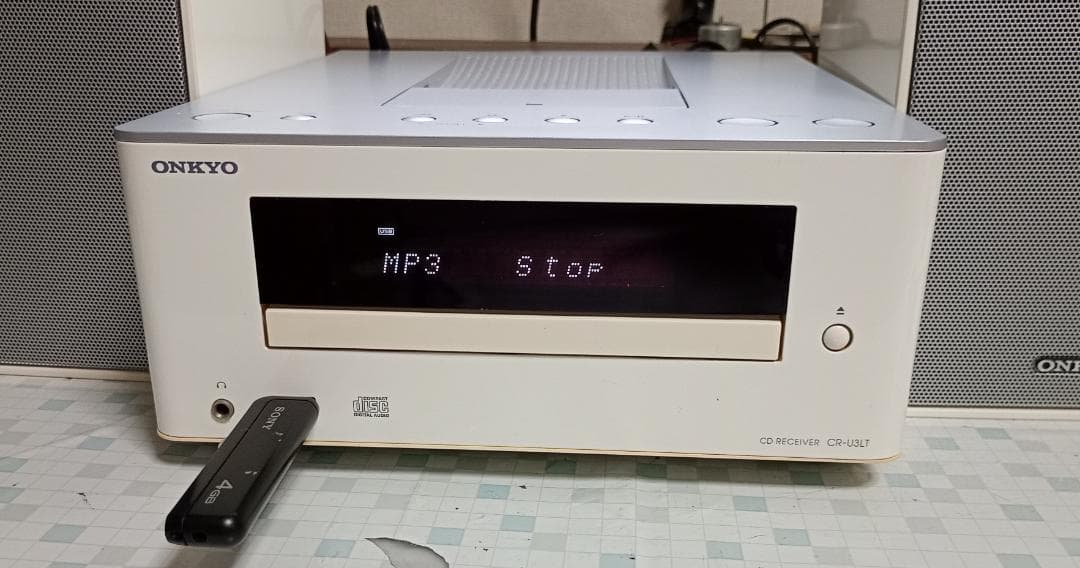オンキョー　ONKYO CR-U3LT メンテ済・動作良好　ＢＴレシーバー付き