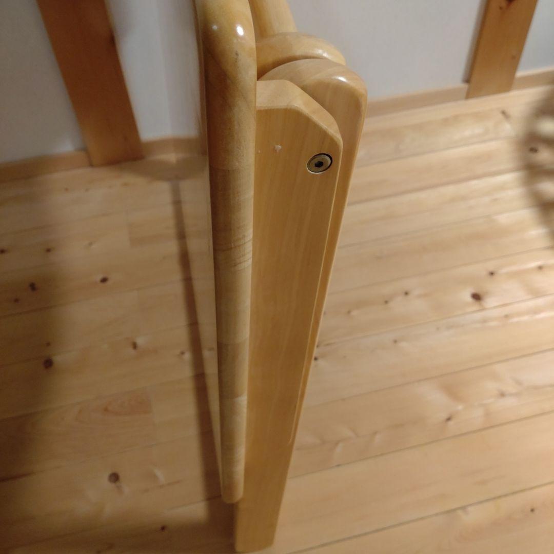 木製　折りたたみ机