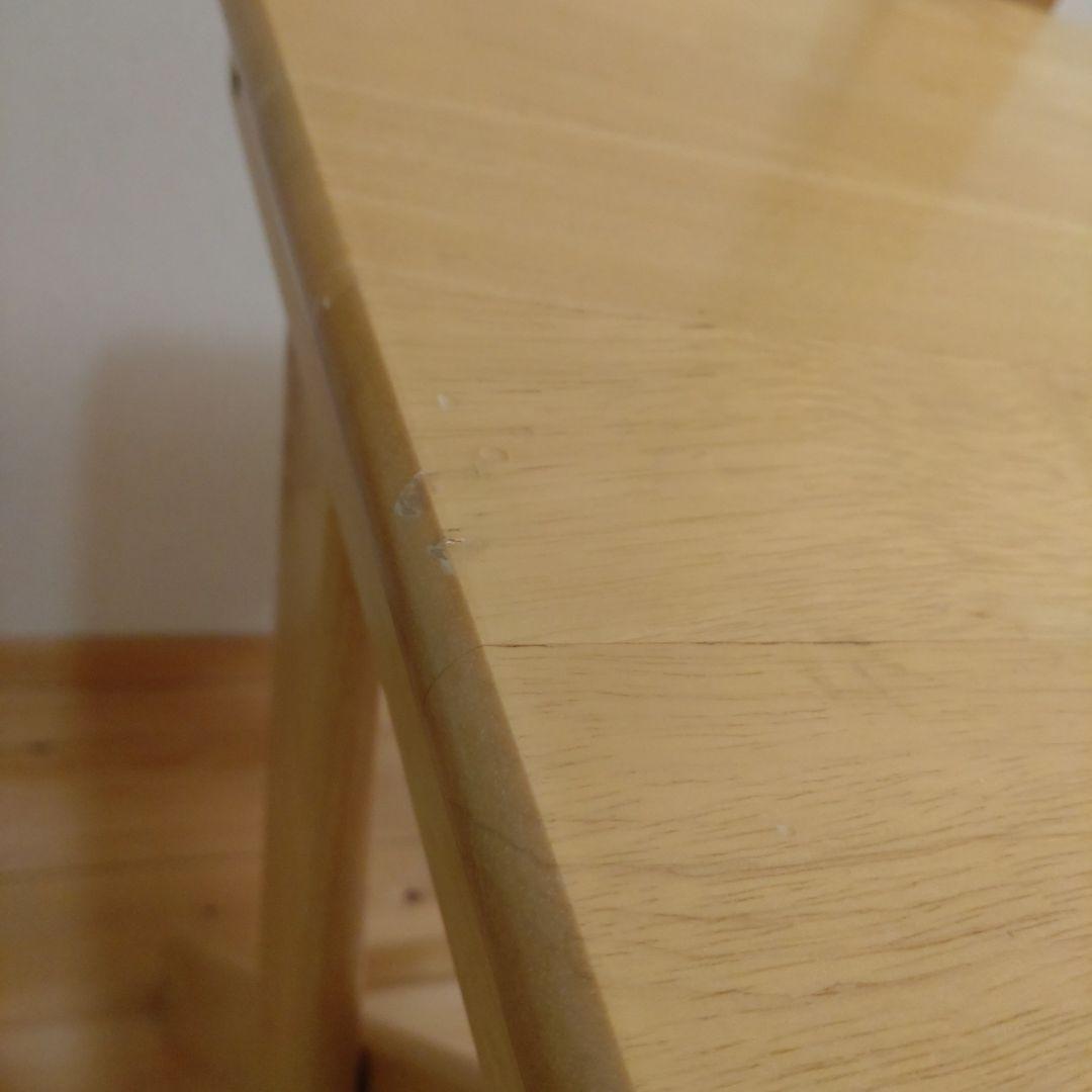 木製　折りたたみ机