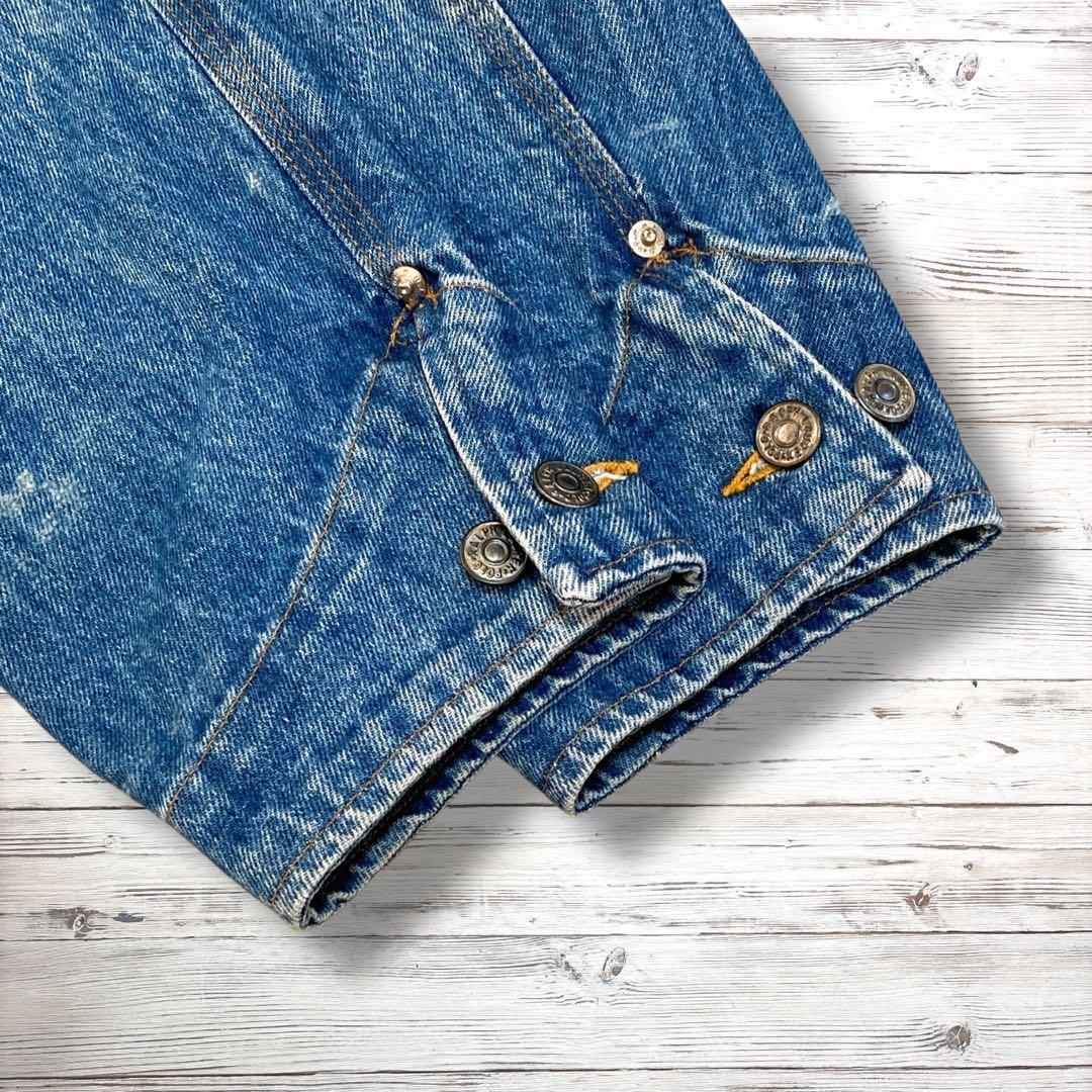 USA製 80s ポロラルフローレン デニムジャケット 短丈 XL 1745