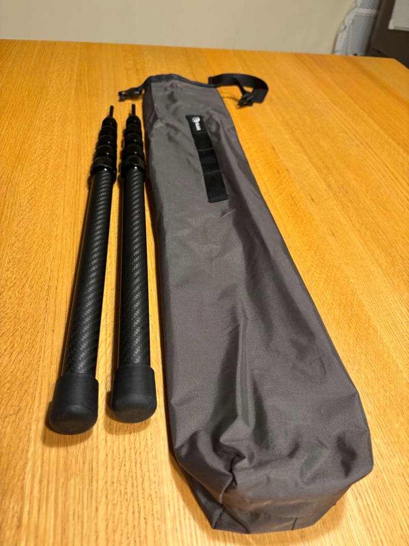 フィールドア　カーボン製テントポール 直径23mm 高さ43～180cm