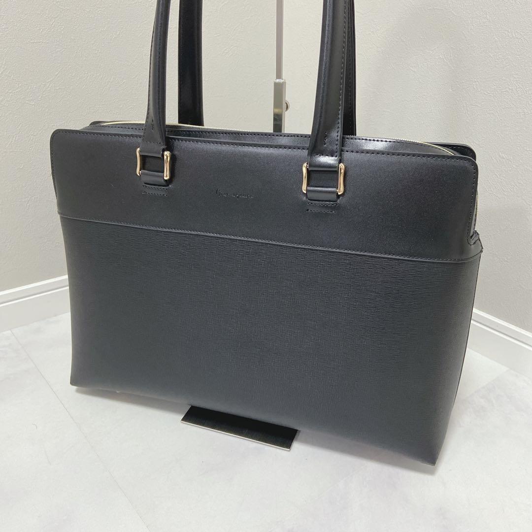 目々澤鞄 ビジネスバッグ A4対応 肩掛け2way 極美品 225259