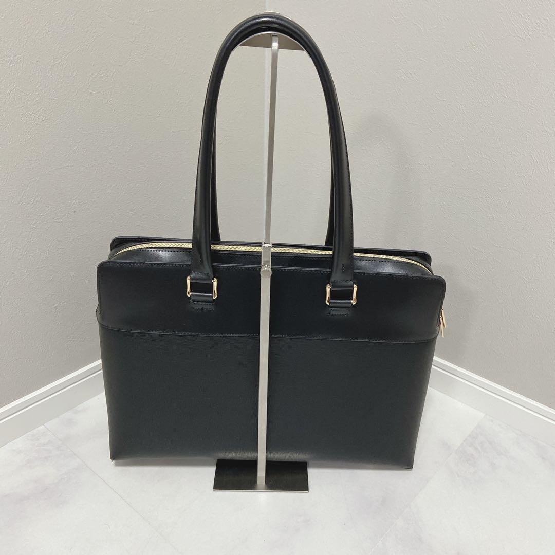 目々澤鞄 ビジネスバッグ A4対応 肩掛け2way 極美品 225259