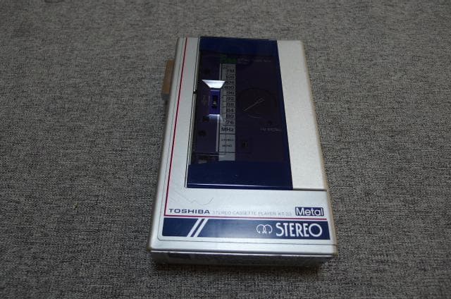 東芝 カセットプレーヤー KT-S3 動作品 チューナーパックRP-S2付