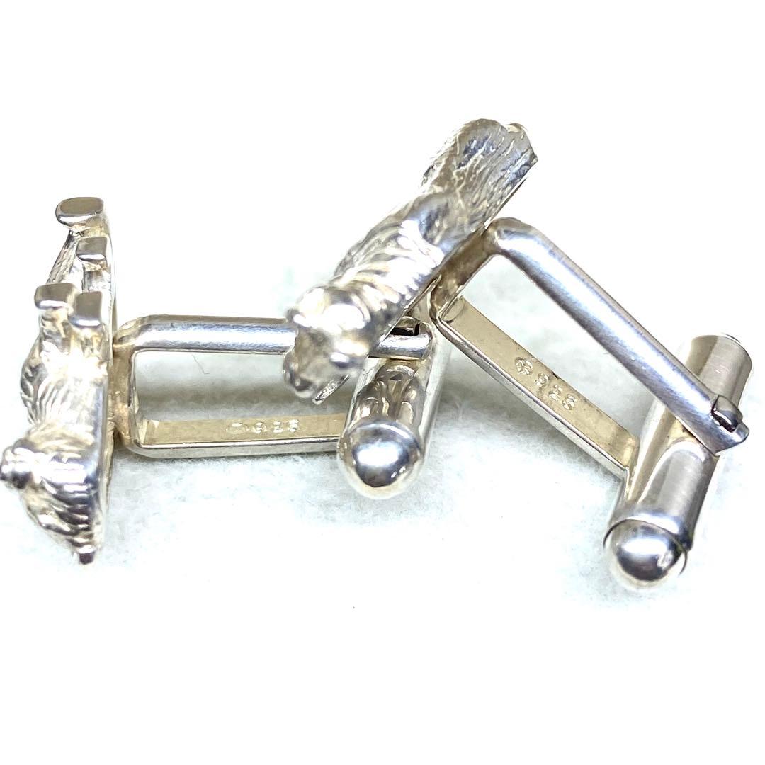 美品☆ティファニー☆TIFFANY☆925☆ヴィンテージ☆牛と熊のカフス