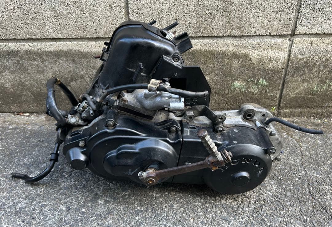 HONDA AF27 スーパーディオ 純正エンジン 実働外し