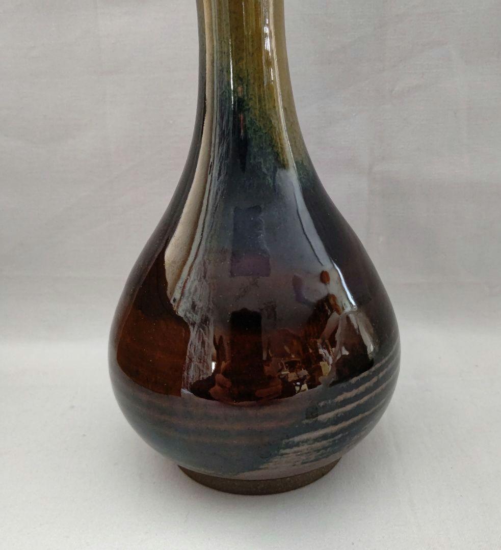 高取花入 鬼丸壁山 茶道具