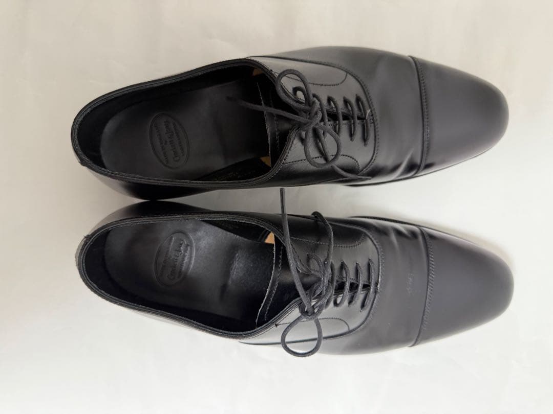 Crockett & Jones Audley ブラックドレスシューズ