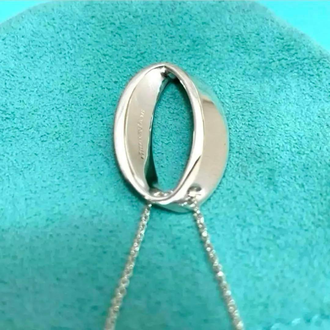 【極美品】ティファニー　オープンサークルネックレス　希少　925