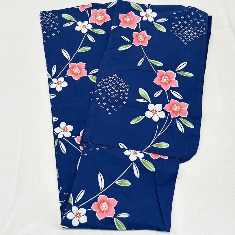 ゆりのはな　浴衣　女物　１０点　まとめ売り　未使用品～少々汚れ有り　綿　F703