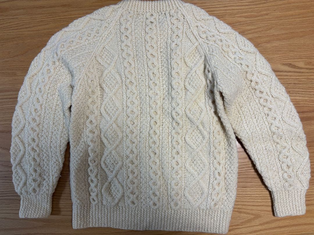 Athena Designs アテナデザイン　ニット　セーター　インバーアラン