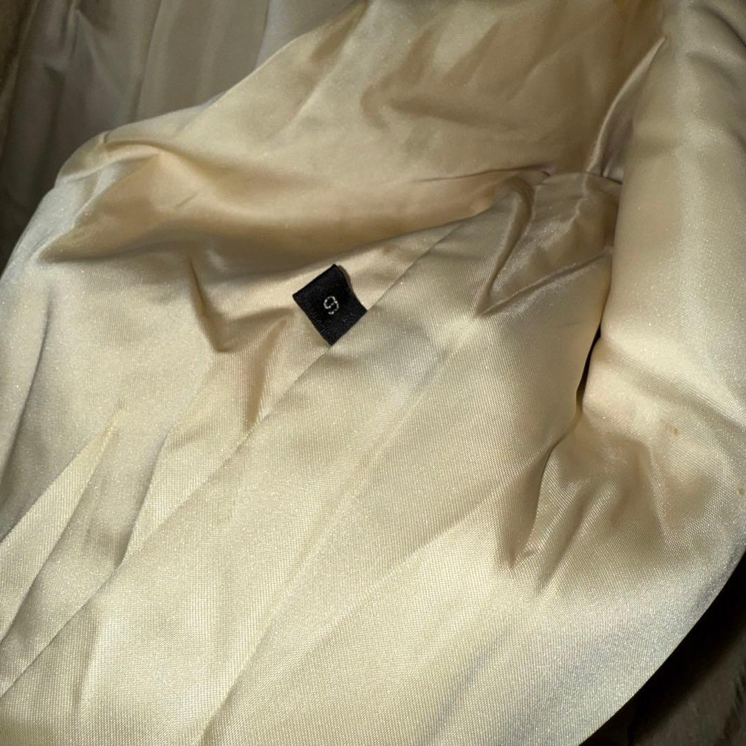 ムーンバット　高級毛皮　サファイアミンク ショート丈　サガミンク　白毛皮